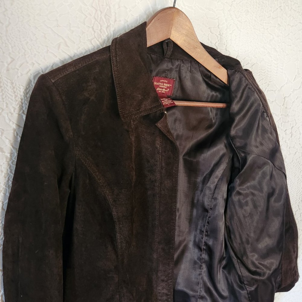 Washable Suede Jacket, Large - Picture 4 of 5